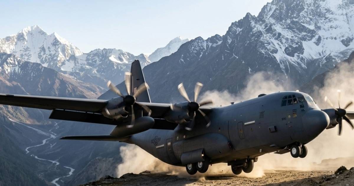 19 टन वजन, 670KM की रफ्तार: कच्ची सड़क या हिमालय की चोटी, C-130J सुपर हरक्यूलिस दुश्मन की किस्मत कर देगा खोटी!