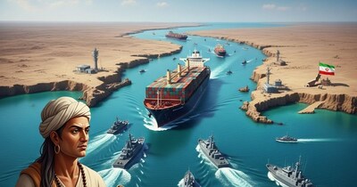 ईरान, इजरायल और अमेरिका के बीच मचे कोहराम में 'चाणक्य नीति' की चर्चा. (एआई जेनरेटेड)