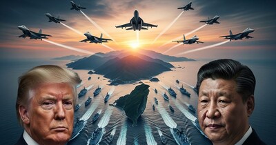 चीन ताइवान को घेर रहा है.