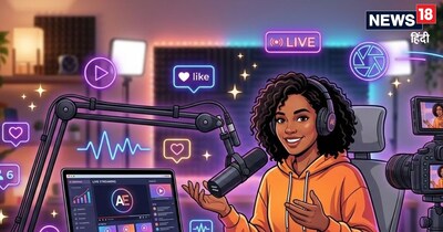 Content Creator: कंटेंट क्रिएशन निरंतरता और काफी धैर्य मांगता है.(AI generated )