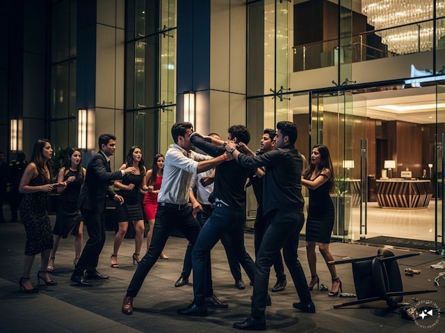 होटल तक पहुंची इंस्टा वाली बात, दोस्तों में जमकर चले ताल-घूंसे, मचा हड़कंप