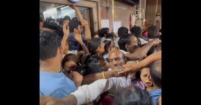 बांके बिहारी मंदिर में श्रद्धालुओं की जान पर आफत, सुरक्षा पर उठे गंभीर सवाल.