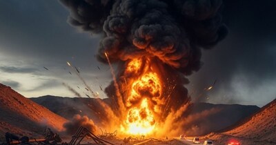 ईरान में गैस पाइपलाइन पर हमले का दावा. (AI Generated)