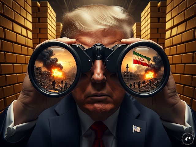 The world is embroiled in Iran war, while Trump snatched Venezuela's treasure, will take the gold