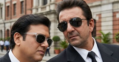 गोविंदा और संजय दत्त की एआई की मदद से बनाई गई फोटो. 