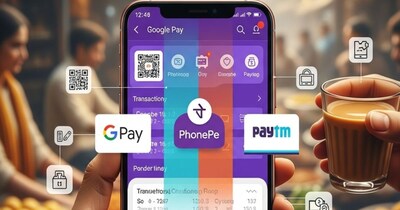 Gpay, PhonePay और Paytm.