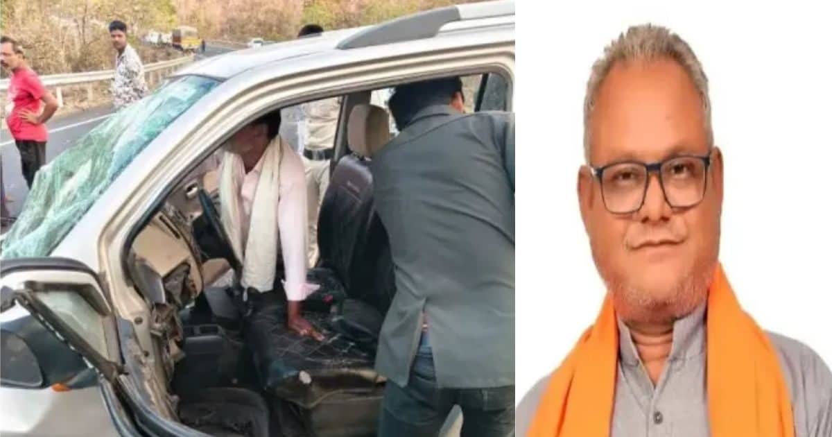 छिंदवाड़ा सड़क हादसा: ट्रक से भिड़ी कार, भाजपा नेता श्याम साहू की मौके पर मौत