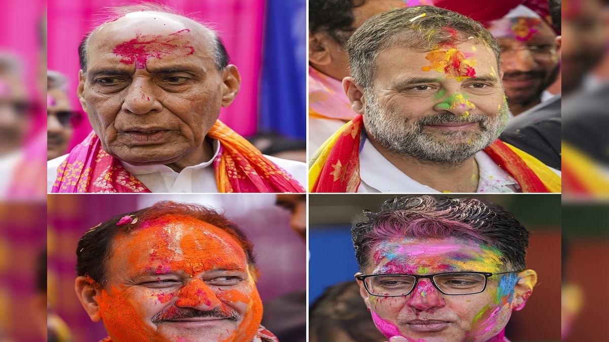 राहुल गांधी का लाल अवतार, केजरीवाल-सिसोदिया का डांस, होली में खुब उड़े गुलाग-VIDEO