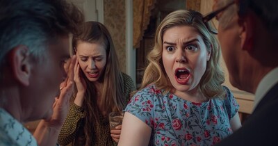 एक टूर से जब महिला घर लौटी तो देखा कि बेडरूम में उसका पति और मां साथ हैं. (AI Generated Photo)