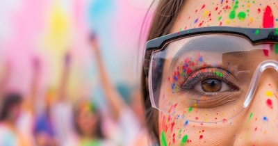 होली में आंखों में रंग चला जाए तो क्या करें?