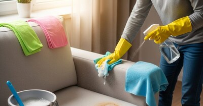 बिना ड्राई क्लीन चमकाएं घर का पुराना सोफा, मिनटों में गायब होंगे दाग-धब्बे और बदबू.