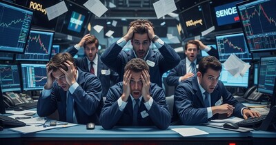 Sensex Plunges 500 Points, Nifty Nears 24,600 Amid Global Market Caution