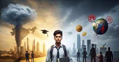 2024-25 में रिकॉर्ड 7.5 लाख से अधिक भारतीय छात्र विदेश गए. (AI)