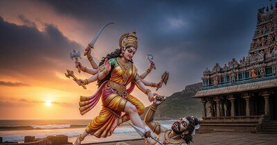 कन्याकुमारी मंदिर की पौराणिक कथा