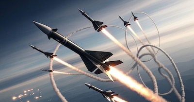 ईरान की सेजिल मिसाइलेंं मचाएंगी तबाही. (AI Generated)