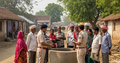सागर पुलिस ग्रामीणों के बयान लेकर जांच में जुटी हुई है. 