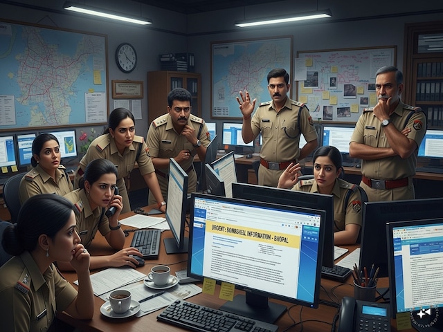 “बम से उड़ा दूंगा” मेल से हड़कंप. भोपाल पुलिस की बार-बार कौन ले रहा फिरकी?
