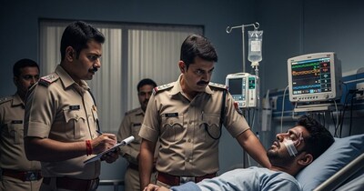 भोपाल पुलिस ने घायल युवक से पूछताछ की है. 