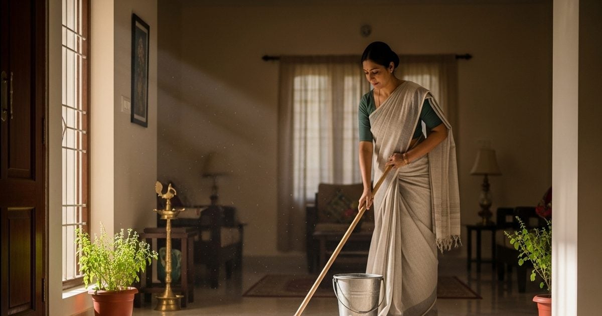 गलत समय पर पोछा लगा कर आपभी कर रहे गलती! कहीं यही तो नहीं आपकी तरक्की में रुकावट!