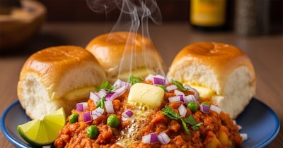 स्ट्रीट स्टाइल पाव भाजी