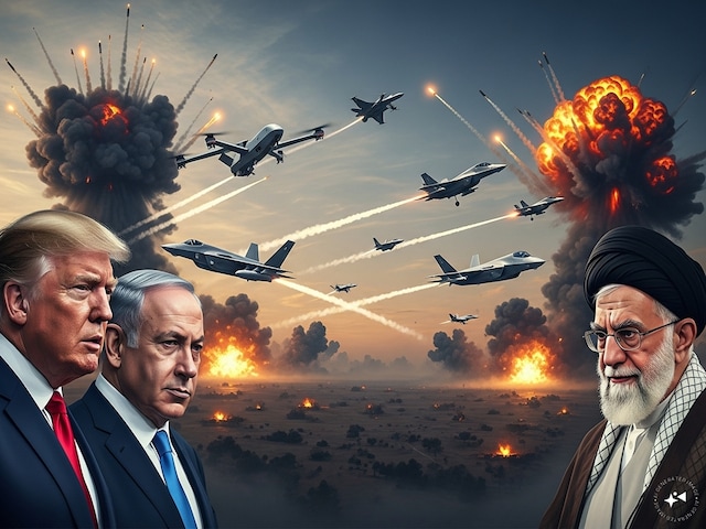 इजरायल का प्रचंड प्रहार, फूंका ईरान का ऑयल डिपो, अमेरिकी दूतावास के पास धमाका