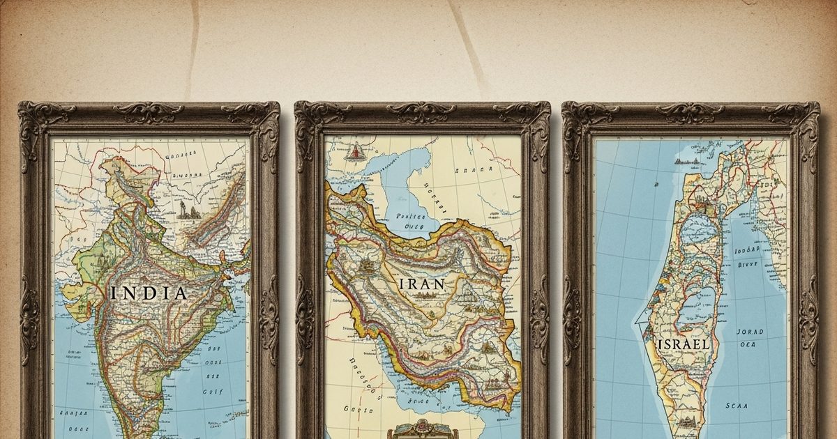 भारत से बड़ा है या छोटा ईरान, उसमें समा जाएंगे कितने इजरायल, कैसे पिछड़ा इस छोटे से देश से