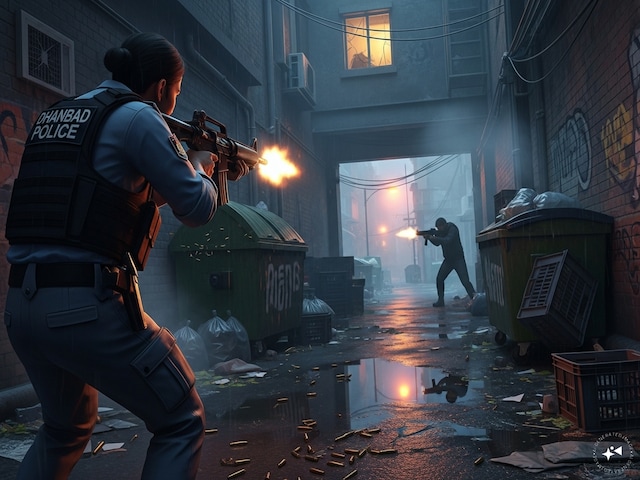 धनबाद में रंगदारी वसूलने आए प्रिंस खान के शूटर से पुलिस की भिड़ंत, दो घायल