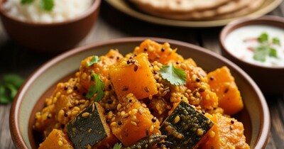 Master the Art of Sweet and Sour Pumpkin Curry: A North Indian Delicacy