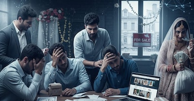 मैट्रिमोनियल साइट ने शादी के नाम पर युवकों से की ठगी (सांकेतिक तस्वीर AI)