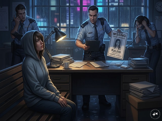 क्राइम ब्रांच ने ₹20000 का रखा था ईनाम, 5 महीने से चल रही थी तलाश, मिली युवती