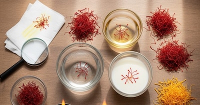 নকল জাফরান চিনুন: আসল জাফরান শনাক্ত করার ৬টি সহজ উপায় জানুন