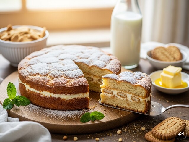 बिना ओवन के सिर्फ दूध-बिस्किट से बनाएं ऐसा केक कि पहली बार में ही सब पूछें राज