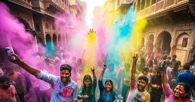 Holi's Ancient Roots: Unveiling the Scriptural Origins of the Festival of Colors