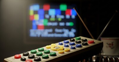 टीवी रिमोट के रंगीन बटन