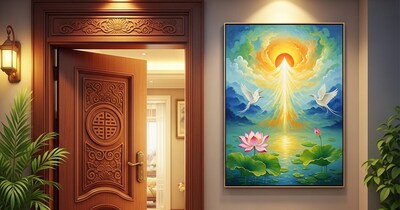 घर के मुख्य द्वार पर सही पेंटिंग कैसे चुनें? 
