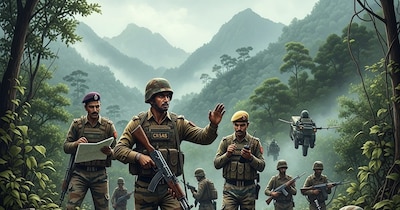 Major Anti-Maoist Operation on Jharkhand-Odisha Border; Misir Besra's Team Surrounded