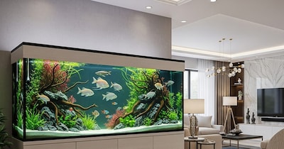 Keep these 5 types of fish in your aquarium to make your home lucky (AI)