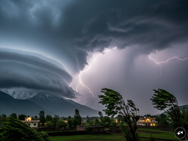 आज रात फिर पलटेगा मौसम, कश्मीर से बिहार तक मौसम विभाग का अलर्ट