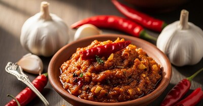 राजस्थानी लहसुन की चटनी