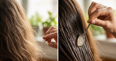 बालों के लिए फायदेमंद है अलसी का जेल.