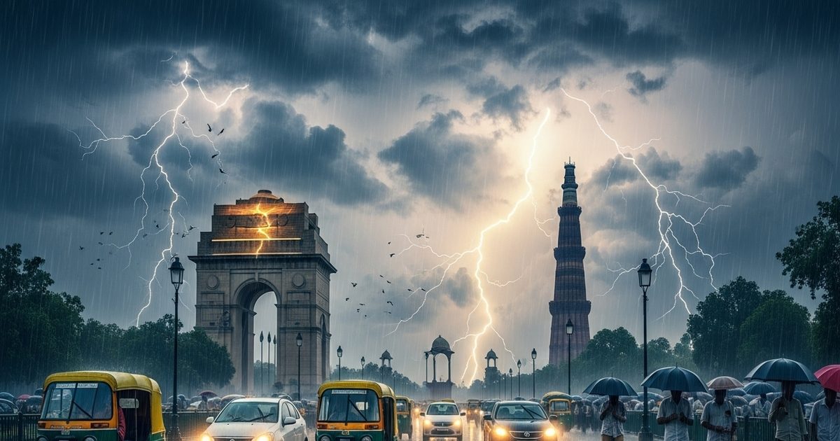 70Kmph वाली आंधी और बारिश... दिल्ली-एनसीआर में झमाझम, पंजाब से बिहार तक पलटा मौसम, IMD का 18 राज्यों में अलर्ट