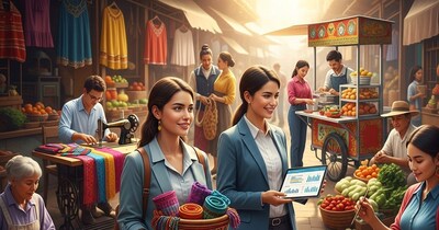 माइक्रोफाइनेंस लोन: छोटे कारोबारियों के लिए बड़ा सहारा (Image: AI)