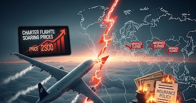 ईरान-इजराइल युद्ध: घर वापसी महंगी, चार्टर फ्लाइट 70 लाख तक, इंश्योरेंस 10% बढ़ा.