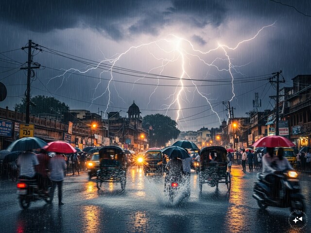 Aaj Ka Mausam Live | Today Weather Live | आंधी, बारिश और तूफान आज खूब  करेंगे परेशान, आधे अप्रैल तक ऐसे ही रहेगा मौसम, 18 राज्यों में IMD का अलर्ट  - News18 हिंदी
