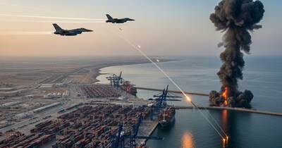 इराणच्या चाबहारजवळ अमेरिकन फायटर जेट्सचा हल्ला; भारताच्या गेमचेंजर पोर्टवर धोका