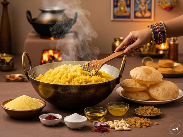 दुर्गा अष्टमी पर कैसे बनाएं बनाएं भंडारे जैसा दानेदार सूजी का हलवा? यहां जाने