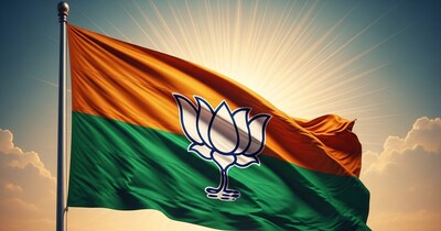 भारतीय जनता पार्टी का झंडा (AI)