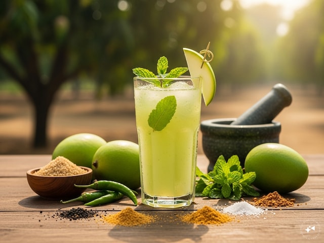 गर्मी में लू-लपट लगने से बचाता है आम पना, जानिये इसको बनाने का आसान तरीका