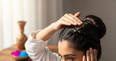 Holi Hair Hacks: 8 Stylish Hairstyles to Protect Your Tresses from Color Damage
