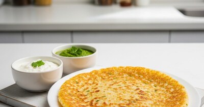 साबूदाने का चीला. 